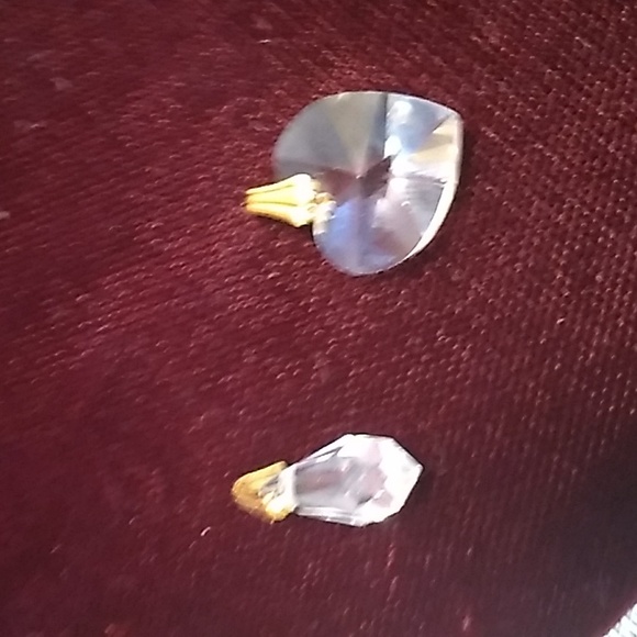2 Swarovski Crystal Glass Pendants - Picture 5 of 7